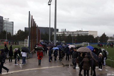 Fotos de la primera jornada del Torneo Interescolar de Osasuna 2024-25./