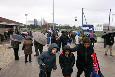 Fotos de la primera jornada del Torneo Interescolar de Osasuna 2024-25./