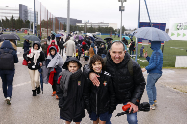 Fotos de la primera jornada del Torneo Interescolar de Osasuna 2024-25./