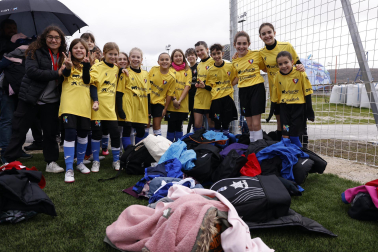 Fotos de la primera jornada del Torneo Interescolar de Osasuna 2024-25./