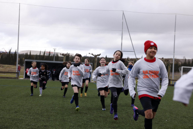 Fotos de la primera jornada del Torneo Interescolar de Osasuna 2024-25./