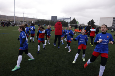 Fotos de la primera jornada del Torneo Interescolar de Osasuna 2024-25./