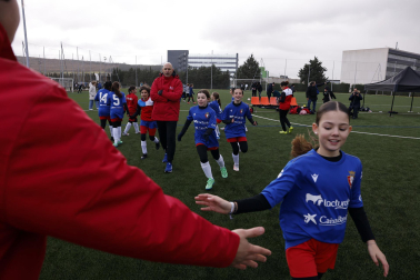 Fotos de la primera jornada del Torneo Interescolar de Osasuna 2024-25./