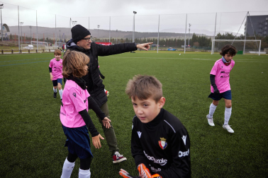 Fotos de la primera jornada del Torneo Interescolar de Osasuna 2024-25./