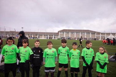 Fotos de la primera jornada del Torneo Interescolar de Osasuna 2024-25./