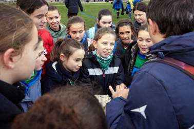 Fotos de la primera jornada del Torneo Interescolar de Osasuna 2024-25./