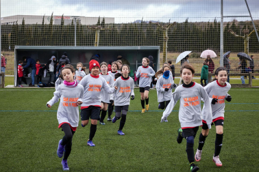 Fotos de la primera jornada del Torneo Interescolar de Osasuna 2024-25./