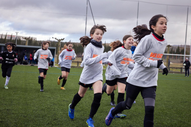 Fotos de la primera jornada del Torneo Interescolar de Osasuna 2024-25./