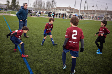 Fotos de la primera jornada del Torneo Interescolar de Osasuna 2024-25./