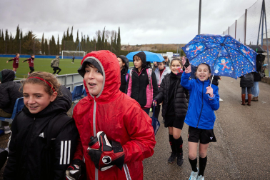 Fotos de la primera jornada del Torneo Interescolar de Osasuna 2024-25./