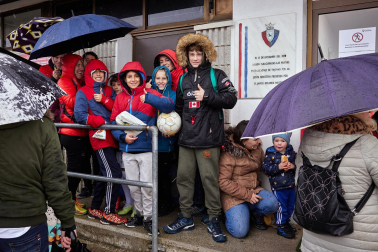Fotos de la primera jornada del Torneo Interescolar de Osasuna 2024-25./