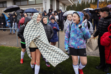 Fotos de la primera jornada del Torneo Interescolar de Osasuna 2024-25./