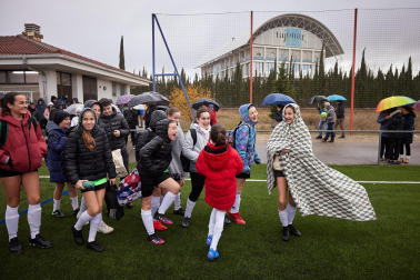 Fotos de la primera jornada del Torneo Interescolar de Osasuna 2024-25./