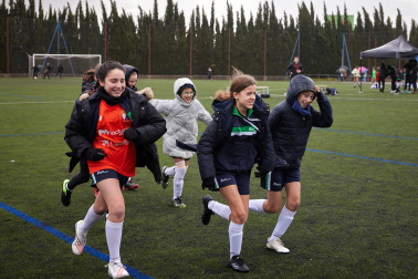Fotos de la primera jornada del Torneo Interescolar de Osasuna 2024-25./