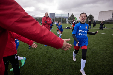 Fotos de la primera jornada del Torneo Interescolar de Osasuna 2024-25./