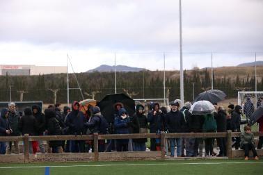 Fotos de la primera jornada del Torneo Interescolar de Osasuna 2024-25./