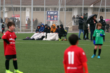 Fotos de la primera jornada del Torneo Interescolar de Osasuna 2024-25./
