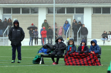Fotos de la primera jornada del Torneo Interescolar de Osasuna 2024-25./
