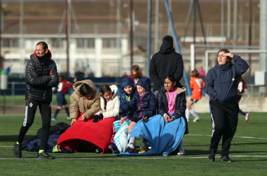 Fotos de la primera jornada del Torneo Interescolar de Osasuna 2024-25./