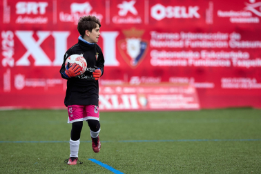 Fotos de la primera jornada del Torneo Interescolar de Osasuna 2024-25./