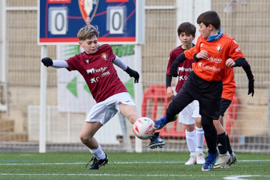 Fotos de la primera jornada del Torneo Interescolar de Osasuna 2024-25./