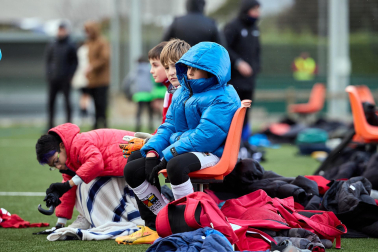 Fotos de la primera jornada del Torneo Interescolar de Osasuna 2024-25./