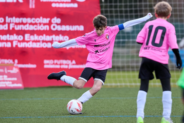 Fotos de la primera jornada del Torneo Interescolar de Osasuna 2024-25./