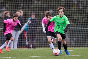 Fotos de la primera jornada del Torneo Interescolar de Osasuna 2024-25./