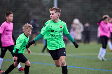 Fotos de la primera jornada del Torneo Interescolar de Osasuna 2024-25./