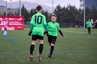 Fotos de la primera jornada del Torneo Interescolar de Osasuna 2024-25./