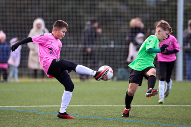 Fotos de la primera jornada del Torneo Interescolar de Osasuna 2024-25./
