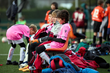 Fotos de la primera jornada del Torneo Interescolar de Osasuna 2024-25./