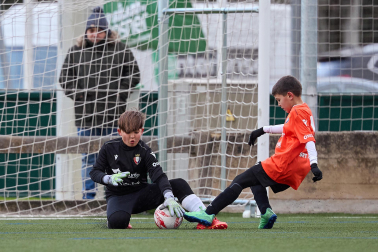 Fotos de la primera jornada del Torneo Interescolar de Osasuna 2024-25./