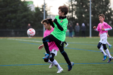Fotos de la primera jornada del Torneo Interescolar de Osasuna 2024-25./