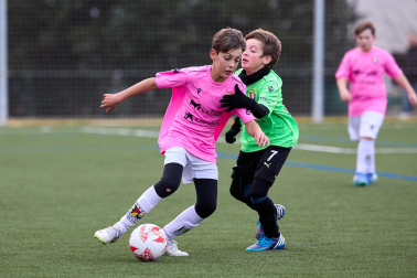 Fotos de la primera jornada del Torneo Interescolar de Osasuna 2024-25./