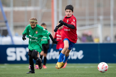 Fotos de la primera jornada del Torneo Interescolar de Osasuna 2024-25./
