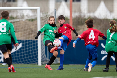 Fotos de la primera jornada del Torneo Interescolar de Osasuna 2024-25./