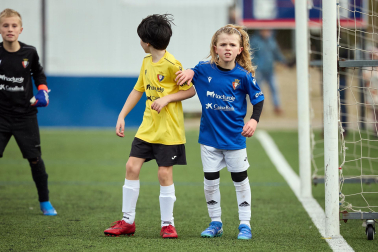 Fotos de la primera jornada del Torneo Interescolar de Osasuna 2024-25./