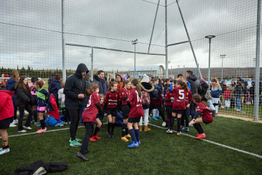 Fotos de la primera jornada del Torneo Interescolar de Osasuna 2024-25./