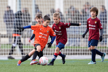 Fotos de la primera jornada del Torneo Interescolar de Osasuna 2024-25./