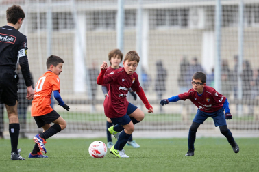 Fotos de la primera jornada del Torneo Interescolar de Osasuna 2024-25./
