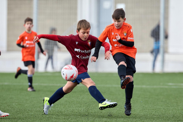 Fotos de la primera jornada del Torneo Interescolar de Osasuna 2024-25./