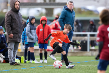 Fotos de la primera jornada del Torneo Interescolar de Osasuna 2024-25./
