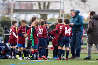 Fotos de la primera jornada del Torneo Interescolar de Osasuna 2024-25./