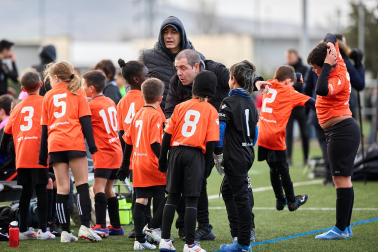 Fotos de la primera jornada del Torneo Interescolar de Osasuna 2024-25./