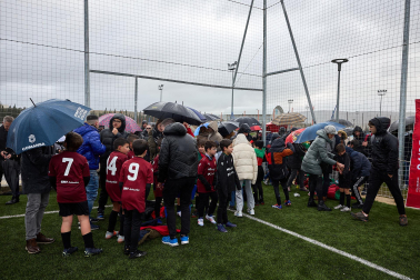 Fotos de la primera jornada del Torneo Interescolar de Osasuna 2024-25./