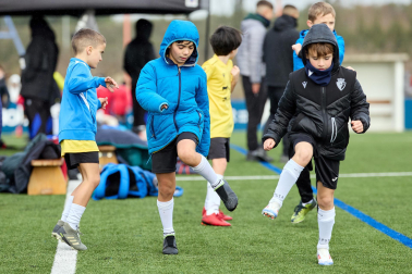 Fotos de la primera jornada del Torneo Interescolar de Osasuna 2024-25./