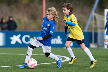 Fotos de la primera jornada del Torneo Interescolar de Osasuna 2024-25./