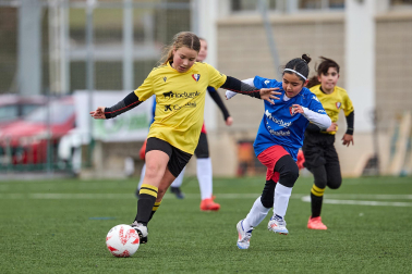 Fotos de la primera jornada del Torneo Interescolar de Osasuna 2024-25./