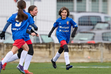 Fotos de la primera jornada del Torneo Interescolar de Osasuna 2024-25./